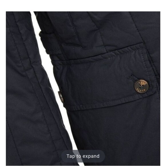 TED BAKER |Kereed Vertical Quilted Jacket In Navy SZ 5 XL - Picture 3 of 13